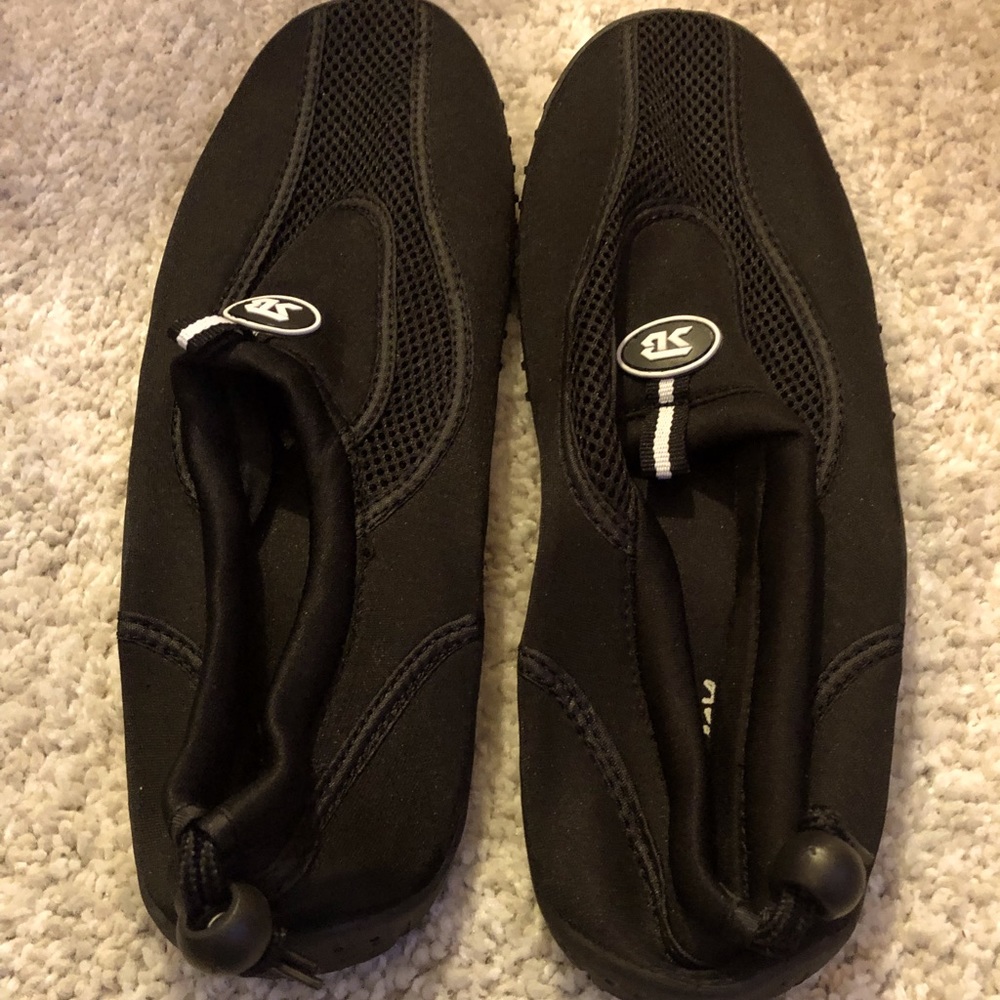 🎆🎇3for$9 Star Bay black Mens water shoes- size 12 - Picture 3 of 4